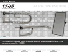 Tablet Screenshot of efon.pt